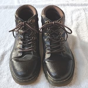 Dr Martens Womens 10 Mens 9 Dark Brown Boots Preowned